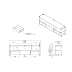 Nanum Multi Storage TV Stand For TVs Up To 70" Reclaimed Oak - MiBasics 15 Nanum Multi Storage TV Stand For TVs Up To 70" Reclaimed Oak - MiBasics -HOMCOM Shop GUEST bbf846ae 8ad1 415f 80ad 52bdf08c2220