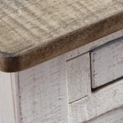 Adalane Side Table White/Gray - Signature Design By Ashley -HOMCOM Shop GUEST be58758f 590e 4897 b7b9 421b70040993