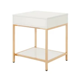 Alios Side Table Gold - OSP Home Furnishings