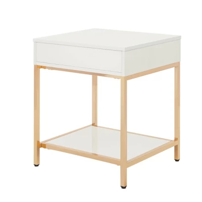 Alios Side Table Gold - OSP Home Furnishings 3 Alios Side Table Gold - OSP Home Furnishings