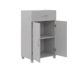 RealRooms Basin 24" Base Storage Cabinet -HOMCOM Shop GUEST c1a1c6a2 e39a 4b30 a15c 448e0c37ba45