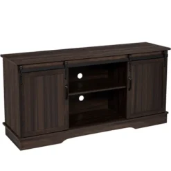 Yaheetech TV Stand Wih Storage, 58" Entertainment Center With Sliding Barn Door -HOMCOM Shop GUEST c286e0f4 e213 4597 ba45 227a322b8456