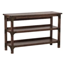 Saint Birch Logan Console Table, Walnut