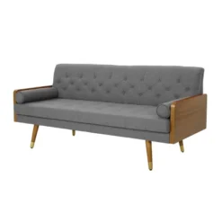 Jalon Mid Century Modern Sofa - Christopher Knight Home -HOMCOM Shop GUEST c304bd74 0fbf 4fe0 9cef 3d241f28b9a5