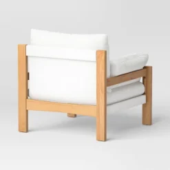 Canyon Slouchy Arm Rustic Wood Accent Chair Cream - Threshold™ 9 Canyon Slouchy Arm Rustic Wood Accent Chair Cream - Threshold™ -HOMCOM Shop GUEST c30d1d29 d7bc 4466 ba9d 2a488303b91a