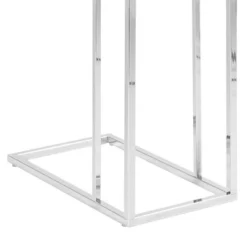 Monarch Specialties Contemporary Accent Frosted Glass Side End Table (2 Pack) -HOMCOM Shop GUEST c3244955 9cf2 4319 b722 a12ebaf79148