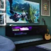 Glitch Floating TV Stand For TVs Up To 60" - NTENSE -HOMCOM Shop GUEST c3293b97 74a2 4058 9f19 2d0fc3fc5fe9