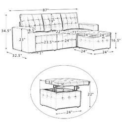 Javier Genuine Leather Upholstered Sofa Set 87" Wide Sofa With Removable Back Cushions And Hidden Interior Storage | ARTFUL LIVING DESIGN -HOMCOM Shop GUEST c3ec4436 1a23 4e8c a129 8ba7f3d7d61f