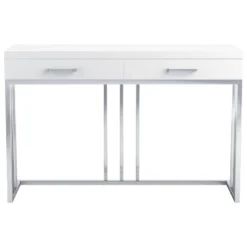 Dalya 2 Drawer Console Sofa Table White High Gloss/Chrome - Coaster 11 Dalya 2 Drawer Console Sofa Table White High Gloss/Chrome - Coaster -HOMCOM Shop GUEST c408a226 cfaa 4d0b a176 248fd20fb018