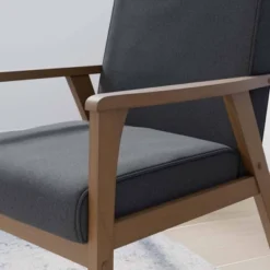 Lara Exposed Arm Accent Chair Charcoal - Brookside Home 9 Lara Exposed Arm Accent Chair Charcoal - Brookside Home -HOMCOM Shop GUEST c60de92e 172f 4d5e ace0 75bc917c51ec