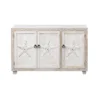 Margate 3 Door Credenza White Wash - Treasure Trove Accents