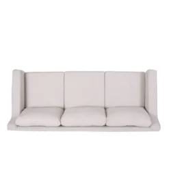 Arrastra Contemporary Fabric 3 Seater Sofa With Skirt - Christopher Knight Home -HOMCOM Shop GUEST c707752f 6cfb 409b 82b2 6a0465fb667f