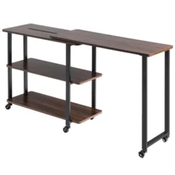 Tangkula Sofa Side Table W/Storage Shelves Mobile End Table Rolling Couch Table Desk For Living Room Bedroom 23 Tangkula Sofa Side Table W/Storage Shelves Mobile End Table Rolling Couch Table Desk For Living Room Bedroom -HOMCOM Shop GUEST c717f6bd d792 4ec7 8260 76db4eba38ef