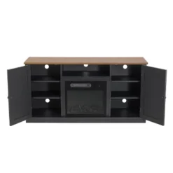Electric Fireplace And TV Stand For TVs Up To 60" Gray - Home Essentials 19 Electric Fireplace And TV Stand For TVs Up To 60" Gray - Home Essentials -HOMCOM Shop GUEST c71d2623 8460 4738 b9f1 8f1cc2598458