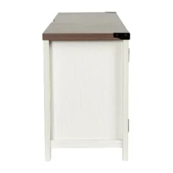 Emma And Oliver 59 Inch Barn Door TV Stand Fits Up To 65" TV's With Adjustable Shelf -HOMCOM Shop GUEST c7205071 733c 4acf b110 acabec7385d5