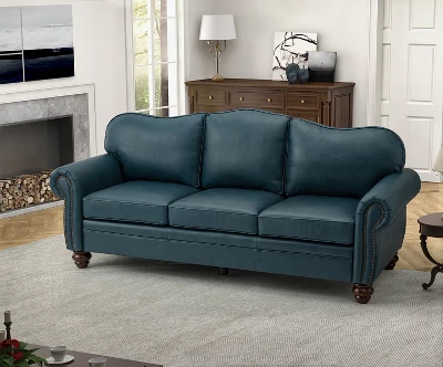 Gracia 81" Transitional Wide Sofa With Removable Cushions And Nailhead Trim For Living Room And Bedroom | ARTFUL LIVING DESIGN 17 Gracia 81" Transitional Wide Sofa With Removable Cushions And Nailhead Trim For Living Room And Bedroom | ARTFUL LIVING DESIGN - Image 15