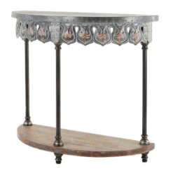 Farmhouse Metal Console Table Gray - Olivia & May -HOMCOM Shop GUEST c8d07512 0026 4a7e 8c82 3d67f8e4dad7