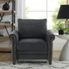 Ashley Armchair Charcoal - Lifestyle Solutions -HOMCOM Shop GUEST c91b667a 99ea 4a46 bbca b88004a21740