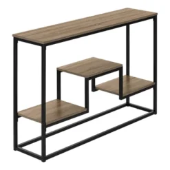 Multi Tier Wood Look Console Table - EveryRoom -HOMCOM Shop GUEST ca1db6d5 87bf 4cdc b606 b242d7dc808e