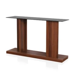 Montreaux Tempered Glass Top Console Table - MiBasics -HOMCOM Shop GUEST cb129d7d ce48 4294 917a 33bed02a106a