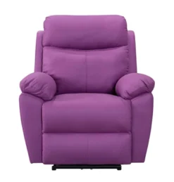 FC Design Modern Power Recliner Chair With USB Charging Port And Pillow Top Arms Palomino Fabric Single Seat Reclining Sofa -HOMCOM Shop GUEST cbffc725 2a1b 4723 894d c9788cd841be