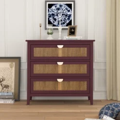 Archie Ash Wood Veneer 3-drawer And Pine Legs Accent Cabinet With Storage- Maison Boucle -HOMCOM Shop GUEST cca8430e f326 402c 95a7 c0aaa8584e47