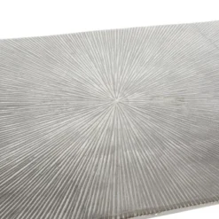 Glam Aluminum Console Table Silver - Olivia & May 11 Glam Aluminum Console Table Silver - Olivia & May -HOMCOM Shop GUEST ccbddb53 972d 4b42 b964 5413e0080443