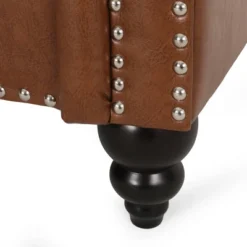 Drury Contemporary Channel Stitch 3 Seater Sofa With Nailhead Trim - Christopher Knight Home 20 Drury Contemporary Channel Stitch 3 Seater Sofa With Nailhead Trim - Christopher Knight Home -HOMCOM Shop GUEST cd75584c 59be 4098 99e5 a1457227f4f8