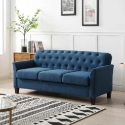 Hilda 73"Wide Living Room Sofa With Flared Arms | ARTFUL LIVING DESIGN 24 Hilda 73"Wide Living Room Sofa With Flared Arms | ARTFUL LIVING DESIGN -HOMCOM Shop GUEST cea0078b 075d 40d7 b519 cc022f239c78