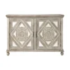 Alessandra 2 Door Credenza Ivory - Treasure Trove Accents -HOMCOM Shop GUEST cf870ecd 160d 4a65 b2fe a9714ad5dddc