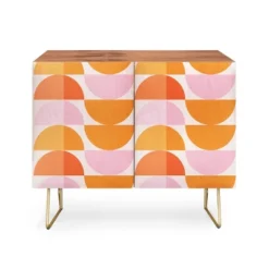 ThirtyOne Illustrations Tangerine Credenza - Deny Designs -HOMCOM Shop GUEST d0062fbf 1d29 48c1 8873 9e6bb4af28a9