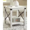 Bayflynn Square End Table White - Signature Design By Ashley -HOMCOM Shop GUEST d0d6b5f5 8e8c 4335 8d76 565d40e2c1dc