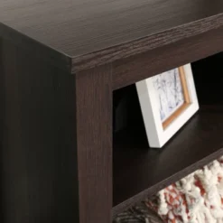 Transitional 4 Cubby Wood Open Storage TV Stand For TVs Up To 65"- Saracina Home 21 Transitional 4 Cubby Wood Open Storage TV Stand For TVs Up To 65"- Saracina Home -HOMCOM Shop GUEST d27a8b56 81bd 45a1 8648 549259c3441e