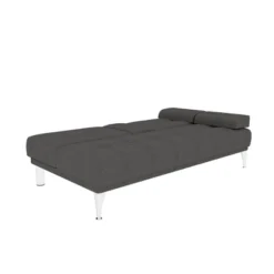 Miley Convertible Futon Sofa Bed With Chaise - Serta -HOMCOM Shop GUEST d2ea28ef 2146 4c67 8cfb 50b6882d2692