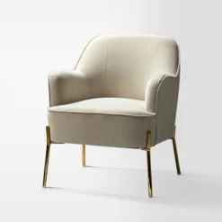 Odo Upholstered Accent Chair Velvet Comfy Living Room Arm Chair | Karat Home -HOMCOM Shop GUEST d3066b95 3599 4aa3 8bf4 46121e898269