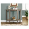 Accent Table - Half Moon Shape - Dark Taupe - EveryRoom -HOMCOM Shop GUEST d366b815 43f0 438e a63e e8286fd13828