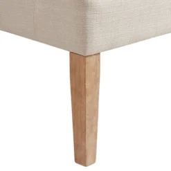 Elm Lane Dixon Ivory Fabric Swoop Arm Chair -HOMCOM Shop GUEST d3df9d55 7a90 45cb a9c4 40cb113fe191