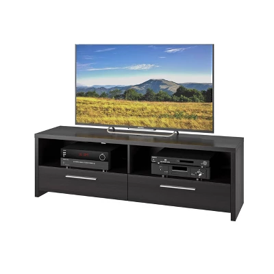 Fernbrook TV Stand For TVs Up To 75" With Drawer Black - CorLiving 3 Fernbrook TV Stand For TVs Up To 75" With Drawer Black - CorLiving
