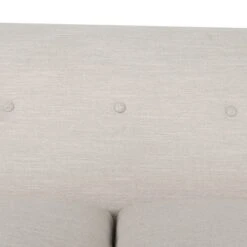 Mableton Mid-Century Modern Upholstered 3 Seater Sofa - Christopher Knight Home -HOMCOM Shop GUEST d680b846 760c 4f74 a549 9ca82e1fcc7e