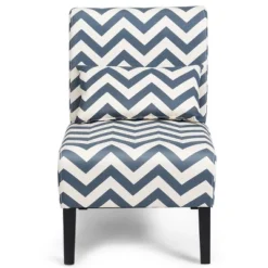 Costway Armless Accent Leisure Chair With Lumbar Pillow -HOMCOM Shop GUEST d68f83d4 bde0 4329 a0fe 26eada6eeb58