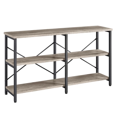 Yaheetech 3 Tiers Wood Console Table Industrial Sofa Table 9 Yaheetech 3 Tiers Wood Console Table Industrial Sofa Table - Image 7