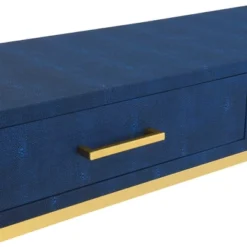 Ashley Console Table Blue/Gold - Breighton Home -HOMCOM Shop GUEST d9366914 9c34 4515 8db2 0be24f13a8a6