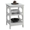 Omega End Table With Shelves - Breighton Home
