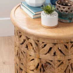 Elsbeth Side Table - Linon 12 Elsbeth Side Table - Linon -HOMCOM Shop GUEST d978edbf e24f 4e6f 992a c0072a2d2720