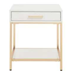 Alios Side Table Gold - OSP Home Furnishings 12 Alios Side Table Gold - OSP Home Furnishings -HOMCOM Shop GUEST d9aba94e 498c 4701 83a9 16231471bda1