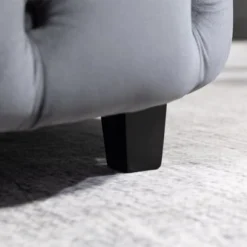 Classical Upholstered Accent Barrel Chair-ModernLuxe -HOMCOM Shop GUEST da3ad6bd a0db 45fc 91f8 d683aad4c902