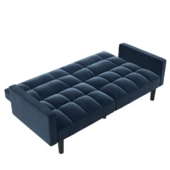 Holly Convertible Sofa Sleeper Futon With Arms - Room & Joy -HOMCOM Shop GUEST dad20422 1ade 43fc 8cc8 4d13d222353f