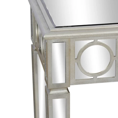 Set Of 2 Glam Wood Console Tables Gray - Olivia & May 17 Set Of 2 Glam Wood Console Tables Gray - Olivia & May - Image 15