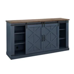 58" TV Stand For TVs Up To 65" Navy - Home Essentials -HOMCOM Shop GUEST dc70941d bb8e 4144 94ca 21560ebd891d
