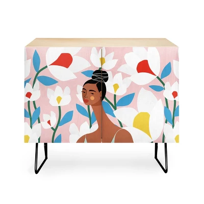 Maritza Lisa Boho Top Knot Credenza - Deny Designs 5 Maritza Lisa Boho Top Knot Credenza - Deny Designs - Image 3